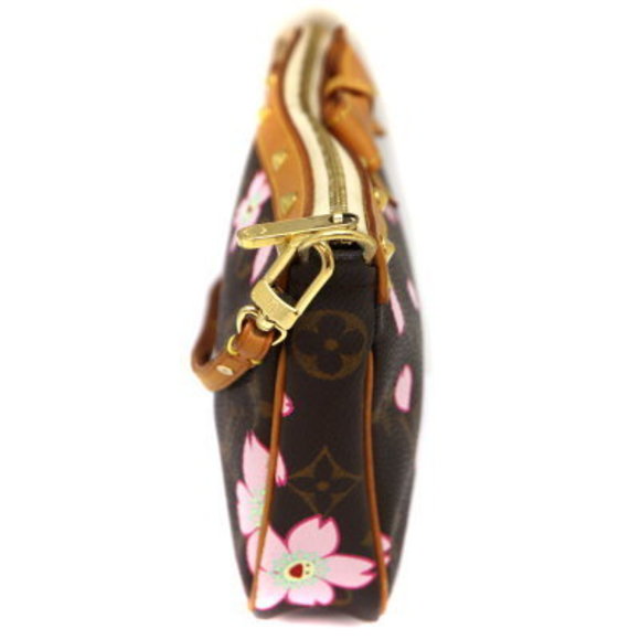 Louis Vuitton Pochette Accessoires Monogram Cherry Blossom Brown - Picture 3 of 6